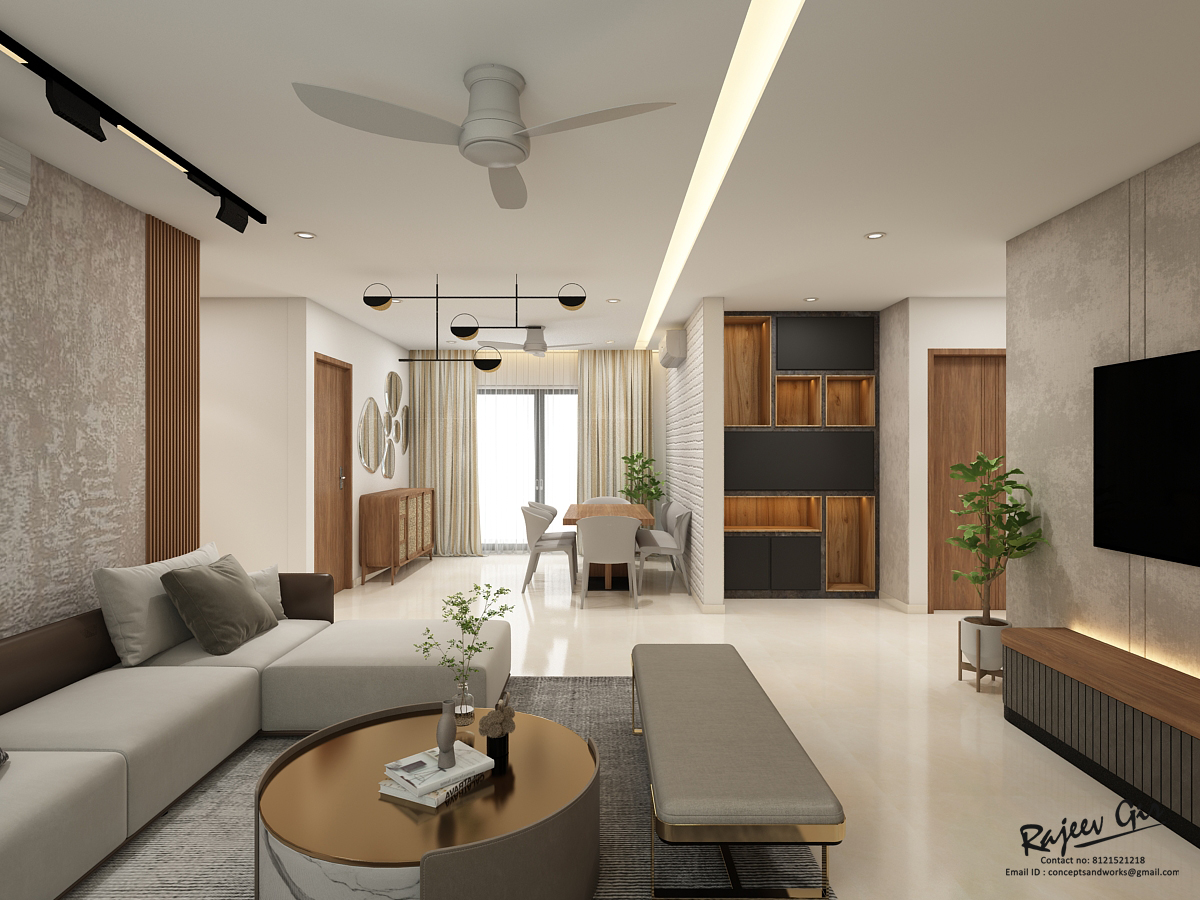 Living & Dining — Sculptural Lighting